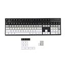 120 Key PBT ANSI ISO DSA Profile Polar Day White Gray Black Keycaps for MX Mechanical Keyboard 61 96 84 68 108 87 Wings SP84