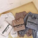 Children's Fall Winter Warm Clothing Set Thickened Fleece Outfits Boys Girl
