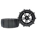 Luwecf RC Sand Wheel Tires for All-Terrain Vehicles, 2pcs
