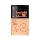 Maybelline New York Liquid Foundation, Lightweight Skin Tint With Spf 50 & Vitamin C, Natural Coverage, For Daily Use, Fit Me Fresh Tint, Shade 01, 30Ml