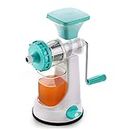 Ganesh Kitchenware Manual Handy Juicer for Fruits and Vegetable Juice Hand juicer Fruit juicer Juice Extractor Instant Juice Orange juicer (Multicolor)