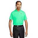 Nike Men's Dri-fit Victory Polo, Spring Green/Black, Medium