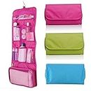 MOHAK Hanging Travel Cosmetic Pouch Waterproof Compact Toiletry Organizer