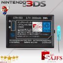 Genuine SAJFS® CTR-003 Battery Nintendo 2DS, 3DS & 2DS XL Switch Pro Controller