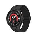 Samsung Galaxy Watch5 Pro Smartwatch Bluetooth 45 Mm, Monitoraggio Benessere, Fitness Tracker, Batteria A Lunga Durata, Nero (Black Titanium) [Versione Italiana]