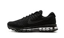 Nike Men's Air Max 2017 Running Shoe Black/Black-Black 12.5