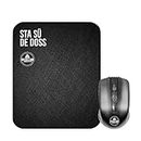 ekon Milanese Imbruttito Sta sü de doss Wireless Mouse and Mouse Pad 4 Buttons Ergonomic USB Receiver Non-Slip Mouse Pad for Laptop PC Notebook MacBook Black