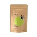 Teafy Organic Ceremonial Grade Matcha Green Tea Powder, 50g Authentic Japanese Origin From Shizuoka Japan, JAS and USDA Certified Organic, for cooking, baking, smoothies, lattes, 1.76oz/50g