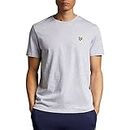 Lyle & Scott T T-Shirt pour Homme Gris chiné - Gris - Large