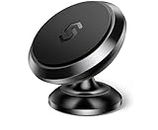 Favoto Magnetic Phone Holder Car Mount 360° Adjustable Magnet Mobile Holder Stick On Dashboard Cell Phone Cradle Universal Mount Compatible with Smartphones (Black)