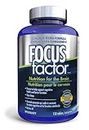 Focus Factor Brain Supplement & Complete Multivitamin (150 Count) with Zinc, Magnesium, Vitamins B6, B12, D, Bacopa Monnieri & N-Acetyl Tyrosine to Support Cognitive Function & Brain Health