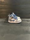Nike Air Jordan 1 Mid True Blue Baby Size 7C Athletic Shoes Sneakers DQ8425-014