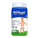Bumtum Baby Diaper Pants, XXL Size, 52 Count, Double Layer Leakage Protection Infused With Aloe Vera, Cottony Soft High Absorb Technology