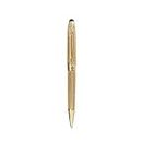 niumanery 1.0mm Luxury Twist Ballpoint Pen Business Signature Rollerball Business Office Supplies Stationery Writing Gift Gold