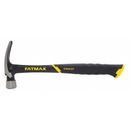 STANLEY FMHT51305 14 oz Straight Claw Hammer Hammer, 14 1/4 in L Fiberglass