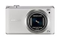 Samsung WB350F 16.3MP CMOS Smart WiFi & NFC Digital Camera with 21x Optical Zoom and 3.0" Touch Screen LCD and 1080p HD Video (White)
