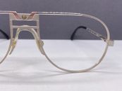 CAZAL Eyeglasses Frames men Silver Pilot Golf Large XL 750 98 1980er Titan Ball