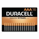 Duracell CopperTop Alkaline AAA Batteries, 16 Pack, Best By MAR 2034 USA