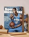 GADGETS WRAP Canvas Gallery Wrap Framed for Home Office Studio Living Room Decoration (11x14inch) - Orlando Magic Dwight Howard