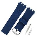 KHZBS Silicone Watch Strap Replacement for Swatch Touch Collection Watch Band (24mmï¼â€°