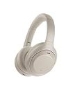 Sony WH-1000XM4 Industry Leading Wireless Noise Cancellation Bluetooth Over Ear Headphones with Mic for Phone Calls, 30 Hours Battery Life, Quick Charge, AUX, Touch Control and Voice Control - Silver