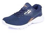 LANCER ACTIVE-83NBL-ORG-44 Men's Navy Blue Sports & Outdoor Running Shoes (10 UK)