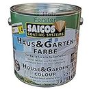 Saicos Haus & Gartenfarbe Anthrazit Deckend 2791 - 2,5l