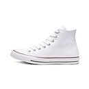 Converse Unisex-Adult Chuck Taylor All Star Hi-Top Trainers, White (Optical White)- 8 UK