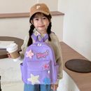 Plush Star Children Star Backpack Cartoon Shoulder Bag  Outdoor