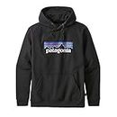 Patagonia Men's M'S P-6 Logo Uprisal Hoody Jacket, Black, M