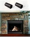 Goodhoily Fireplace Cover - Pack of 2 Magnetic Fireplace Covers Keep Drafts Out-Draft Stopper - Draft Blocker for Fireplace, Block Cold Air from Fireplace Vent 36''Lx6''W (36''L x 6''W)