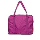[KOELE] BOSTON bag (foldable), Bag for Gym and Travel, Water Resistant Nylon bag, Lightweight, CHERRY PINK, Fordable Boston Bag