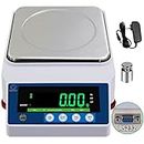 RUISHAN Lab Scale 5000gx0.01g High Precision Scientific Electronic Digital Laboratory Lab Weight Analytical Balance Scale .01g Accuracy Jewelry Pharmacy Chemistry Industria Calibrated Gram Scale