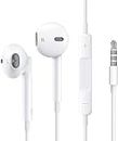 Earphones Wired In-Ear headphones wired Earbuds 3.5mm Jack headphones Noise Isolating Earbuds With Microphone remote contro Compatible with iPhone IPad Samsung HUAWEI Android Tablets and More device