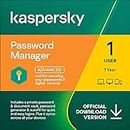 Kaspersky Password Manager | Unlimited Devices | 1 User Account | 1 year | PC/Mac/Android/iOS | Online Code