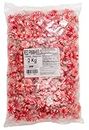 Regal Confections, Red Pinwheel Mints, Hard Candies - Bulk Bag, 2kg, (Pack of 1)