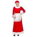 Deluxe Mrs Santa Claus - Adult Costume Adult - One Size