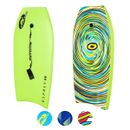 Osprey 40" Bodyboard with Leash, HDPE Slick and Crescent Tail, XPE Boogie Board