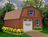 Best Barns West Virginia Wood Garage Kit w/ Loft/Stairs 16x20,16x 24,16x28,16x32