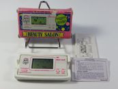 BEAUTY SALON BANDAI LCD ELECTRONIC GAME DIGITAL EURO (COMPLET - GOOD CONDITION) 