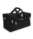 Everest Luggage Travel Gear bag – large, Black (nero) - 1015L-BK