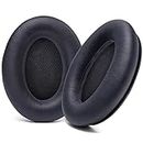 WC Upgraded Replacement Ear Pads for Bose QC15 Headphones Made by Wicked Cushions- Supreme Comfort - Compatible with QC25 / QC2 / AE2 / AE2i / AE2W - Extra Durable | Black