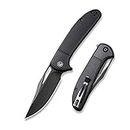 CIVIVI Knives Ortis Liner Lock C2013D 9Cr18MoV Stainless Steel and Black FRN Pocket Knife
