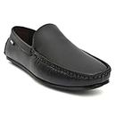 P.P.Y.S. Men's Synthetic Leather Loafer Shoes (Black, 6)