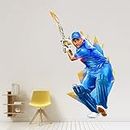 Design Zoo Dhoni Helicopter Shot Wall Sticker (Size :- 51 X 66 cm)