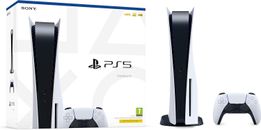 Sony PlayStation (PS5) Console Disk Edition with Controller 825GB, White NO BASE