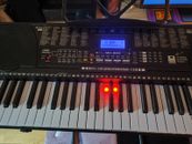 Mike Music Keyboard MK-825 - Schwarz, Gebraucht, mit Ständer