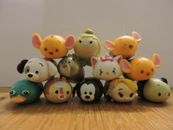 12 Disney TsumTsum squishies Tinkerbell Marie Goofy Perry Dale Roo Rapunzel Balo