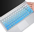 Laprite, Keyboard Protector Cover for 2021 2020 Lenovo Flex 5 14", Ideapad 5 14",Silm 7 9 14", Yoga 5i 7i 9i 14,IdeaPad Flex 5 5i 14, IdeaPad Slim 5i 7i Pro, ThinkBook 14 14s G2 G3 - Gradient Blue