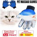 Five Finger Deshedding Glove for Dogs & Cats Sticky Hair Remover Magic Gloves
